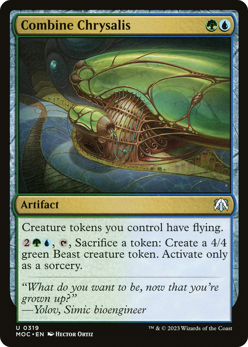 Combine Chrysalis (MOC-319) [March of the Machine Commander] MTG Single Wizards of the Coast