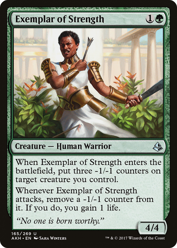 Exemplar of Strength (AKH-165) [Amonkhet] MTG Single Wizards of the Coast