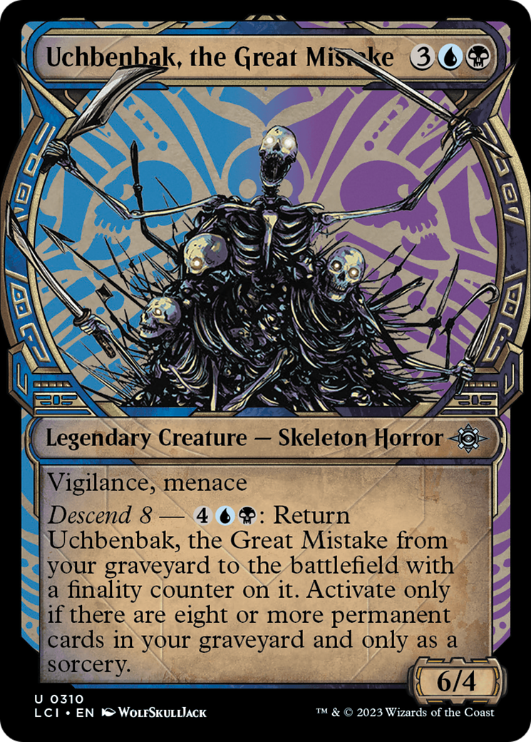 Uchbenbak, the Great Mistake (LCI-310) [The Lost Caverns of Ixalan] (Showcase) MTG Single Wizards of the Coast