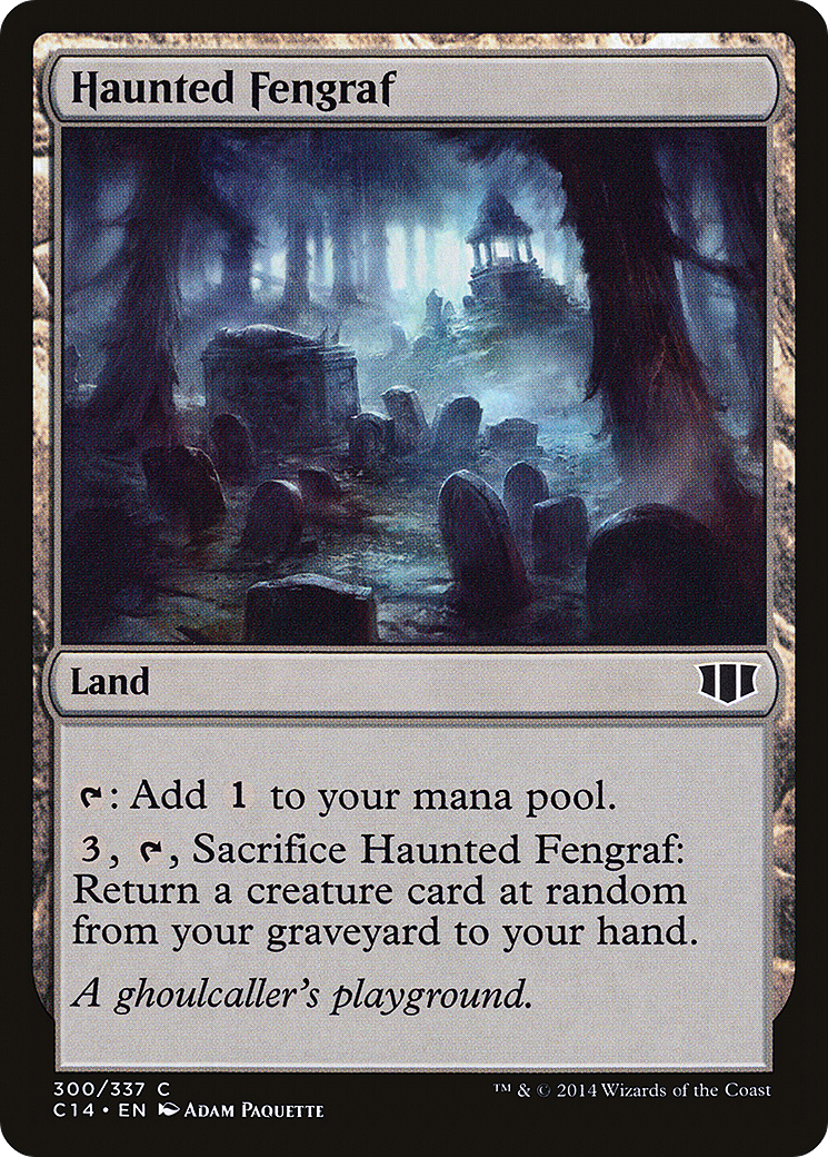 Haunted Fengraf (C14-300) [Commander 2014] MTG Single Wizards of the Coast