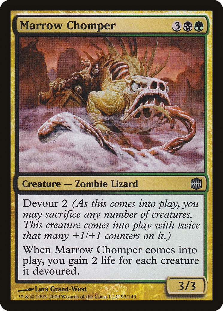 Marrow Chomper (ARB-093) [Alara Reborn] Foil MTG Single Wizards of the Coast