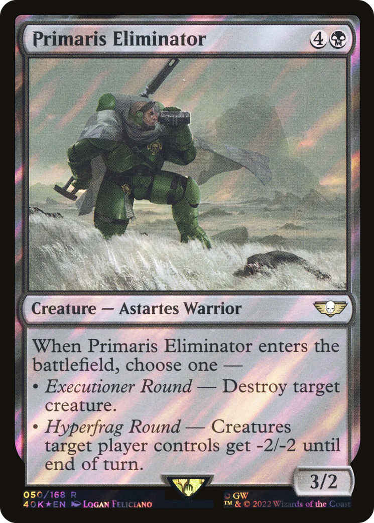 Primaris Eliminator (40K-50★) [Warhammer 40,000 Commander] Foil MTG Single Wizards of the Coast