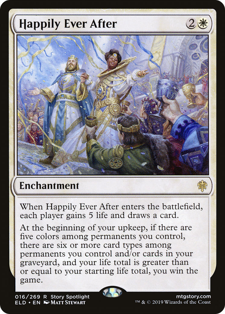 Happily Ever After (ELD-016) [Throne of Eldraine] Foil MTG Single Wizards of the Coast