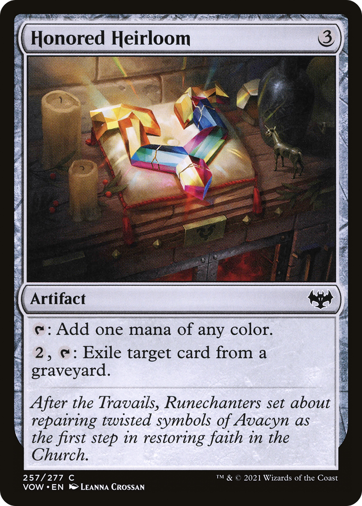 Honored Heirloom (VOW-257) [Innistrad: Crimson Vow] MTG Single Wizards of the Coast