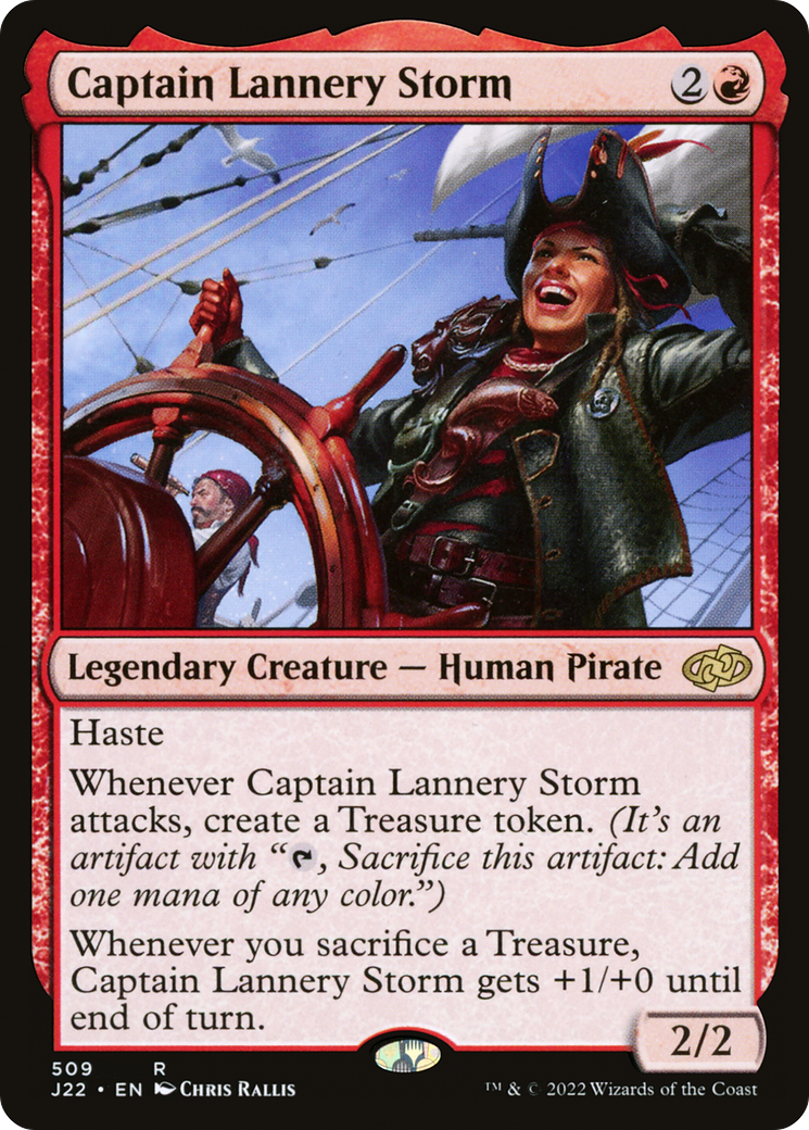 Captain Lannery Storm (J22-509) [Jumpstart 2022] MTG Single Wizards of the Coast