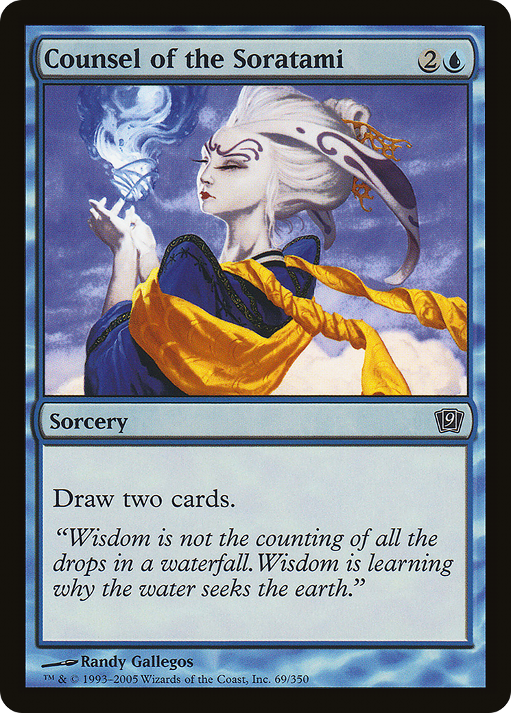 Counsel of the Soratami (9ED-069) [9th Edition] Foil MTG Single Wizards of the Coast
