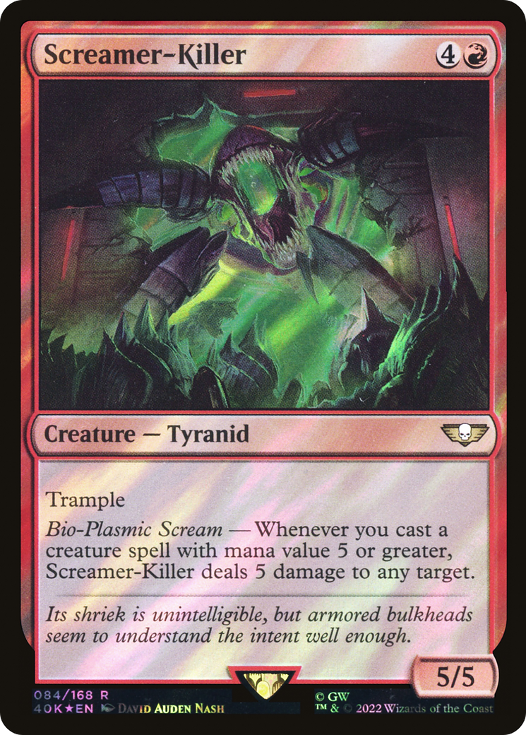 Screamer-Killer (40K-84★) [Warhammer 40,000 Commander] Foil MTG Single Wizards of the Coast