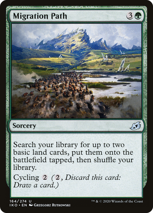 Migration Path (IKO-164) [Ikoria: Lair of Behemoths] MTG Single Wizards of the Coast