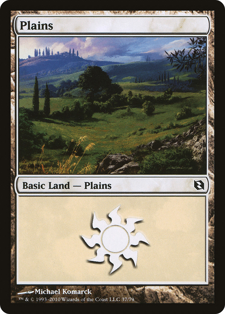 Plains (DDF-037) [Misc] Duel Decks: Elspeth vs. Tezzeret MTG Single Wizards of the Coast