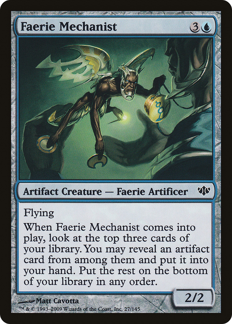 Faerie Mechanist (CON-027) [Conflux] MTG Single Wizards of the Coast