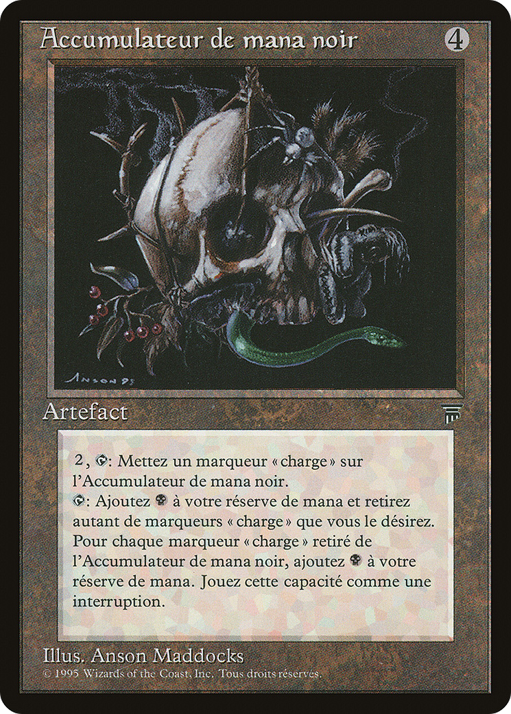 Black Mana Battery (REN-108) [Renaissance] MTG Single Wizards of the Coast