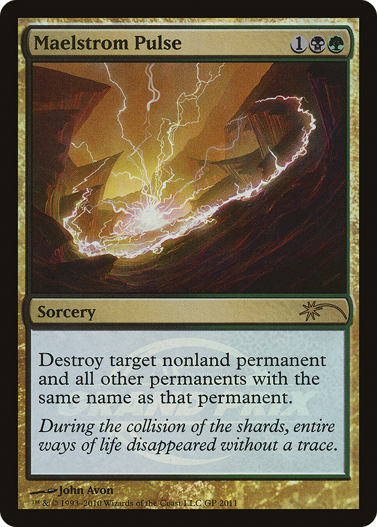 Maelstrom Pulse (GPP-) [Misc] Grand Prix Promos Foil MTG Single Wizards of the Coast