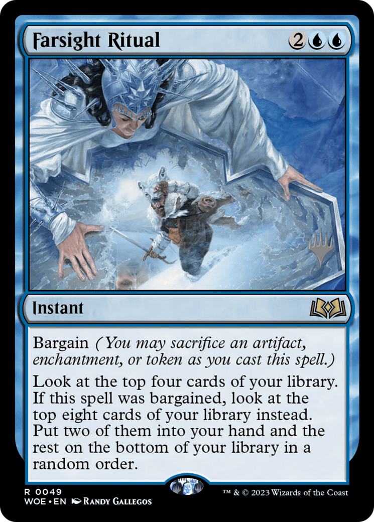 Farsight Ritual (PPWOE-049) [Wilds of Eldraine Promos] MTG Single Wizards of the Coast