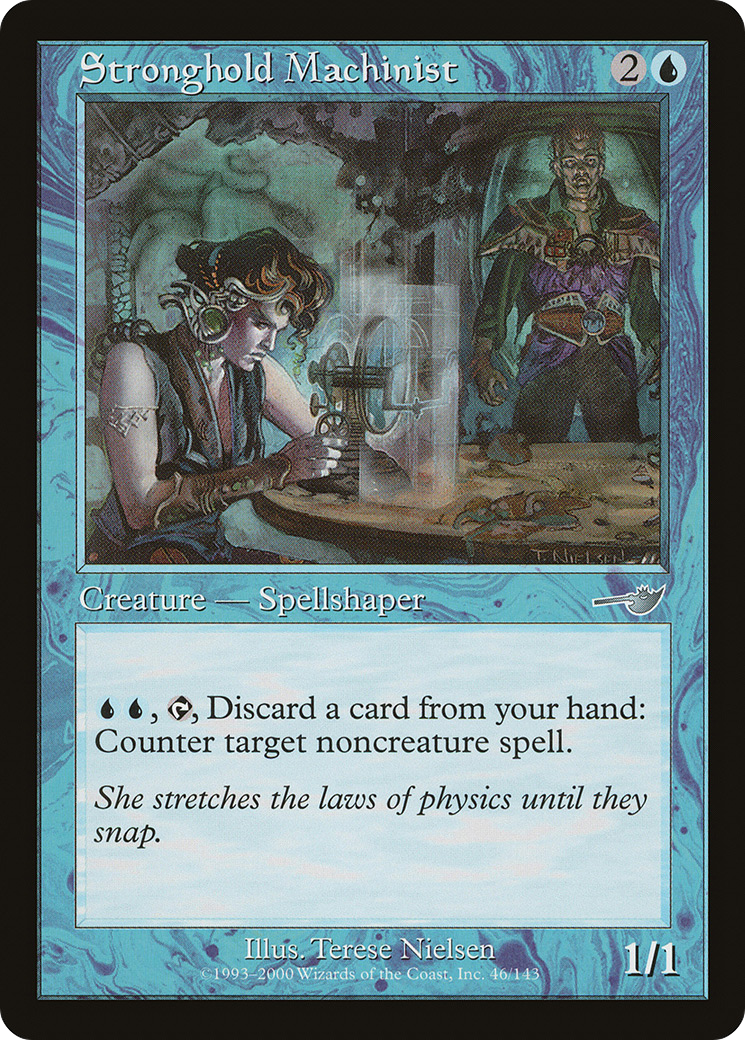 Stronghold Machinist (NMS-046) [Nemesis] Foil MTG Single Wizards of the Coast