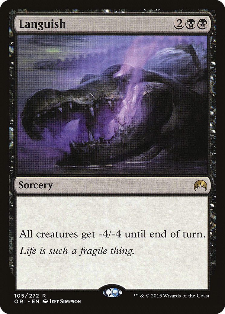 Languish (ORI-105) [Magic Origins] MTG Single Wizards of the Coast