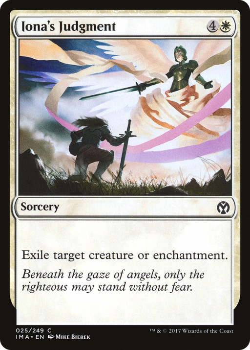 Iona's Judgment (IMA-025) [Iconic Masters] MTG Single Wizards of the Coast