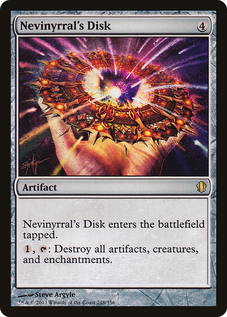 Nevinyrral's Disk (C13-248) [Commander 2013] MTG Single Wizards of the Coast