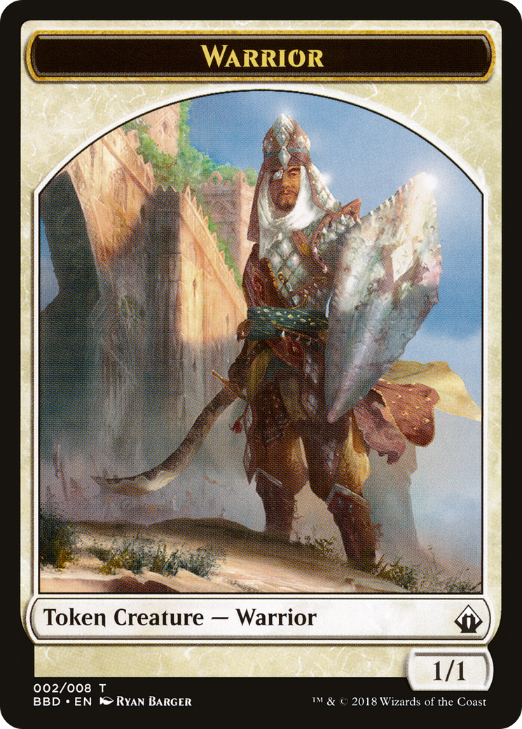 Warrior (BBD-002) [Tokens] Battlebond Tokens MTG Single Wizards of the Coast