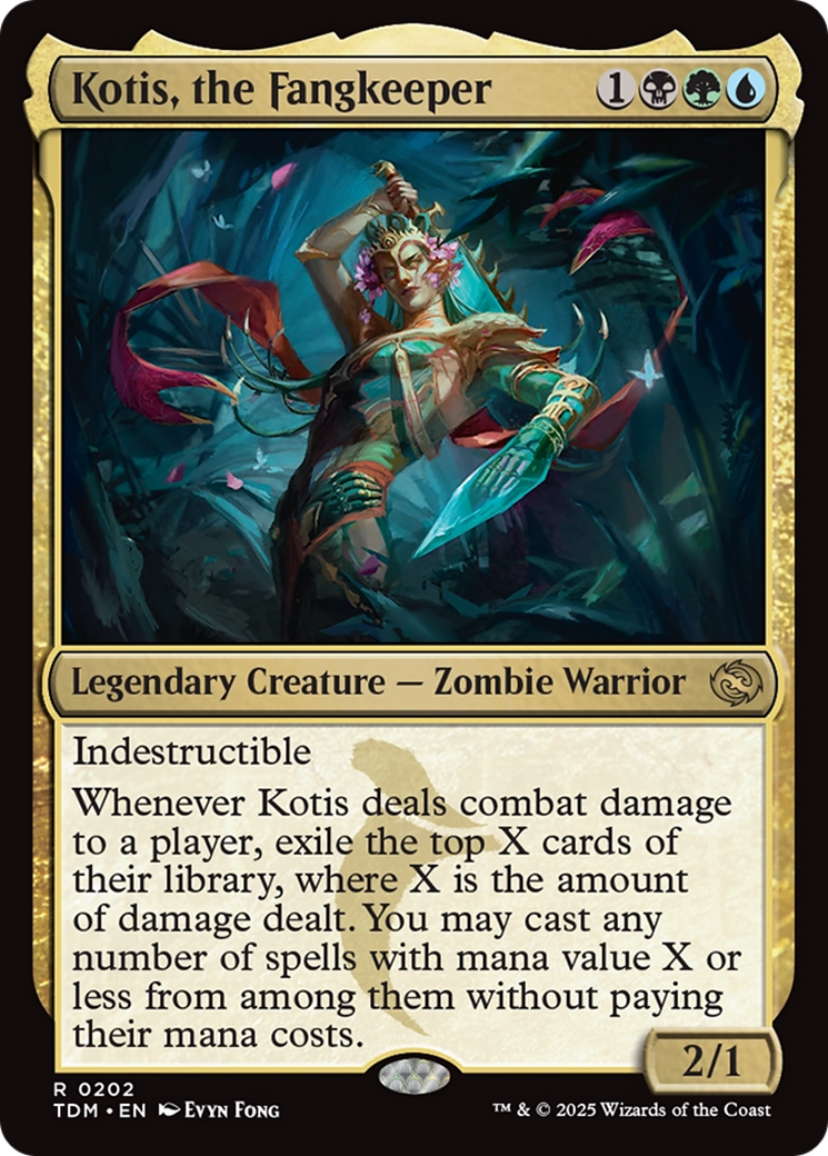 Kotis, the Fangkeeper (TDM-202) [Tarkir: Dragonstorm] Foil MTG Single Wizards of the Coast