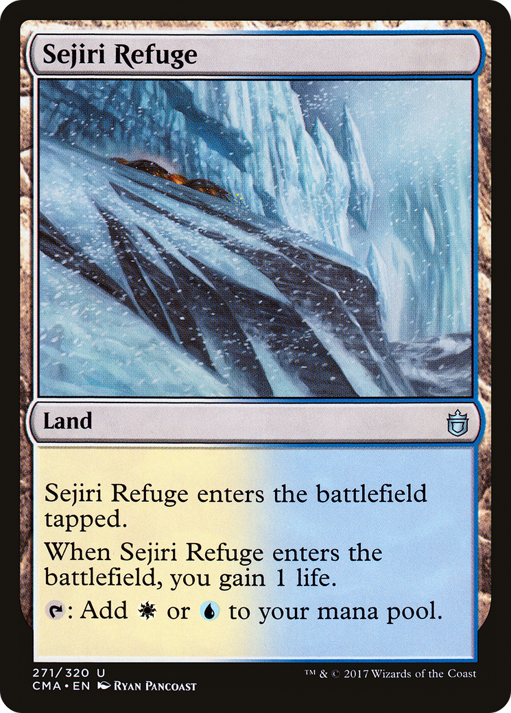 Sejiri Refuge (CMA-271) [Commander Anthology] MTG Single Wizards of the Coast