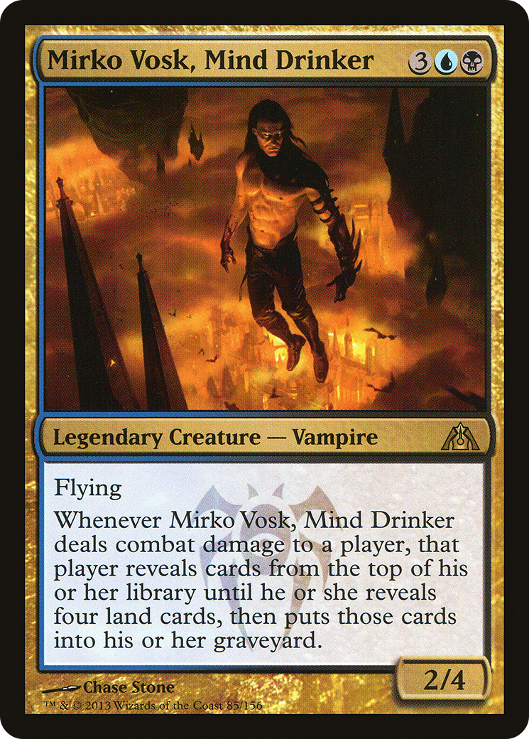 Mirko Vosk, Mind Drinker (DGM-085) [Dragon's Maze] MTG Single Wizards of the Coast