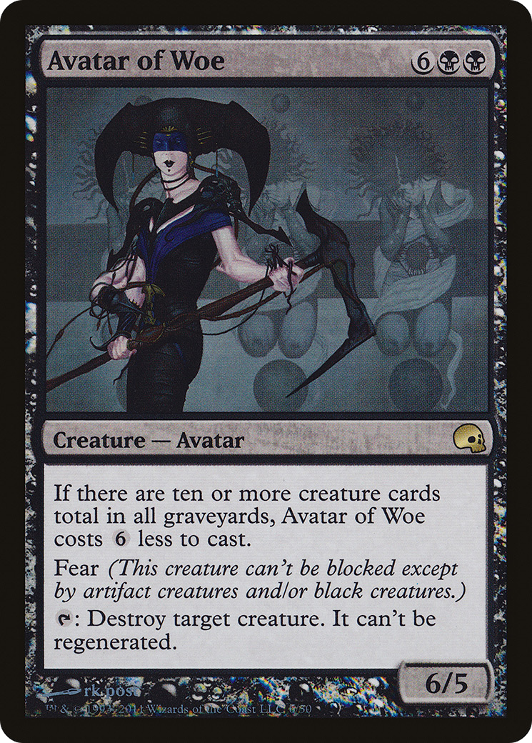 Avatar of Woe (GRV-006) [Misc] Premium Deck Series: Graveborn Foil MTG Single Wizards of the Coast