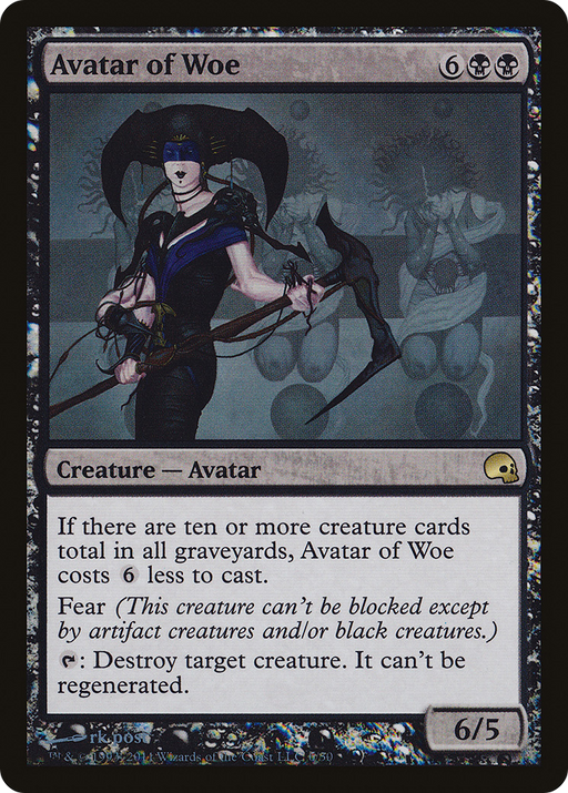 Avatar of Woe (GRV-006) [Misc] Premium Deck Series: Graveborn Foil MTG Single Wizards of the Coast