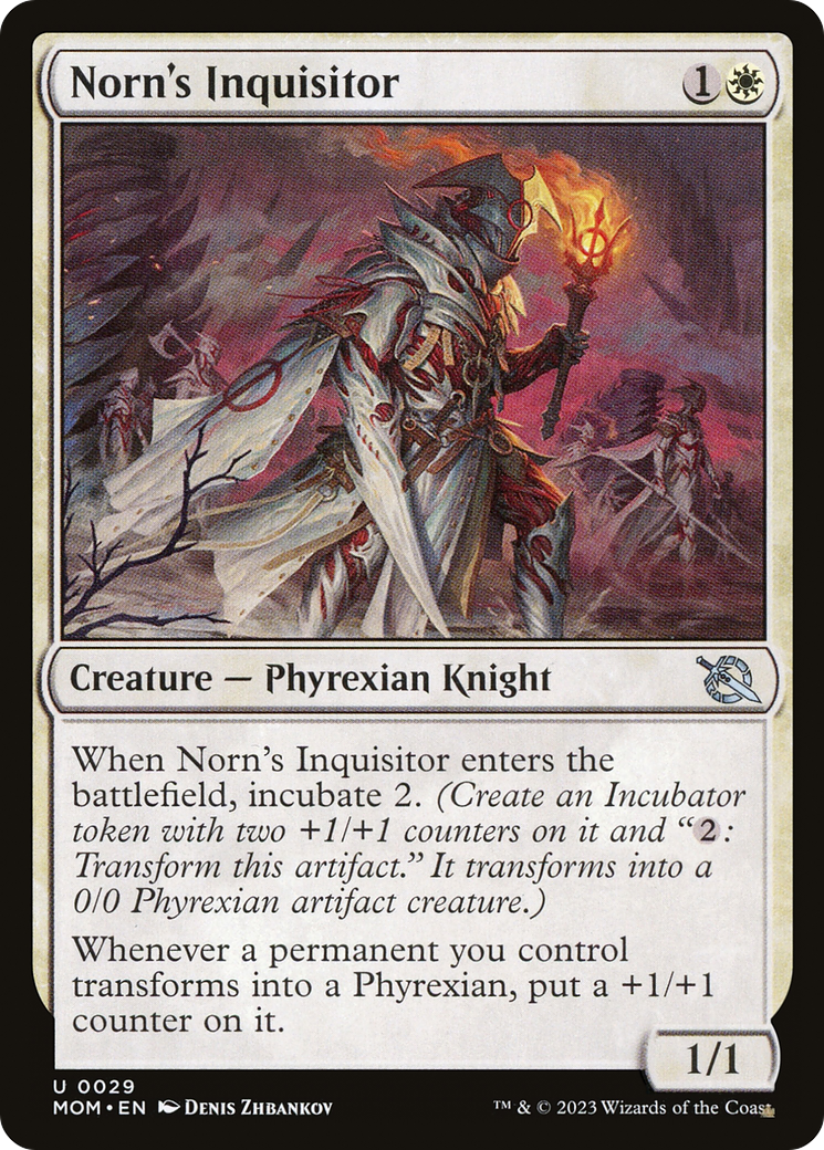 Norn's Inquisitor (MOM-029) [March of the Machine] Foil MTG Single Wizards of the Coast