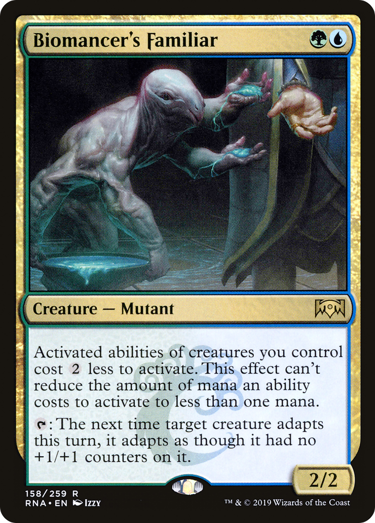 Biomancer's Familiar (RNA-158) [Ravnica Allegiance] MTG Single Wizards of the Coast
