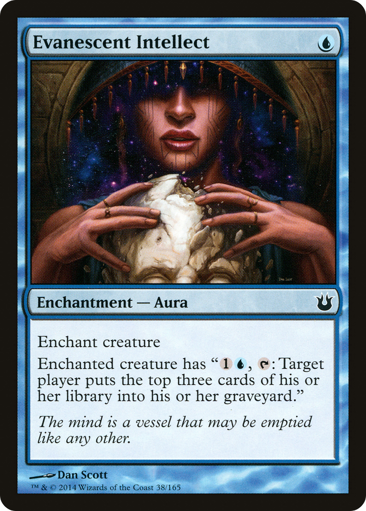 Evanescent Intellect (BNG-038) [Born of the Gods] MTG Single Wizards of the Coast