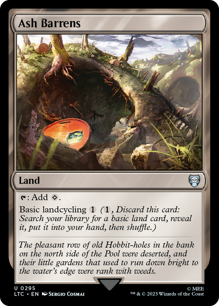 Ash Barrens (LTC-295) [Tales of Middle-earth Commander] MTG Single Wizards of the Coast