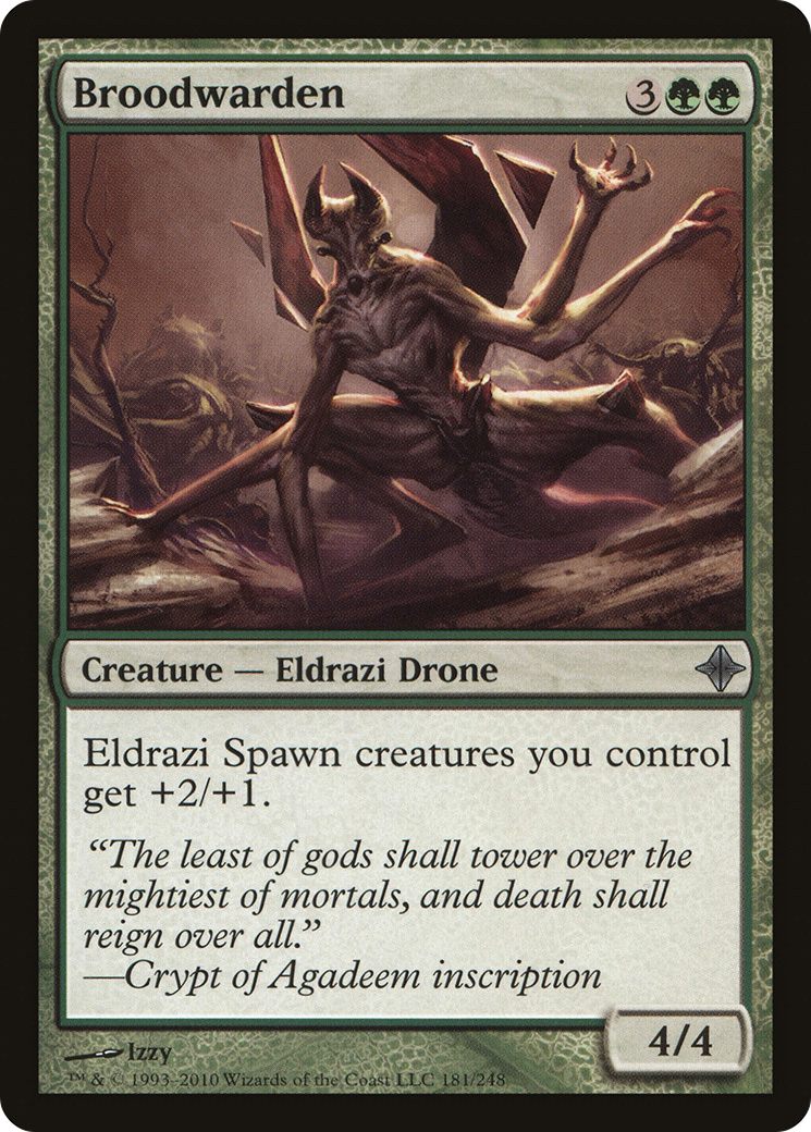 Broodwarden (ROE-181) [Rise of the Eldrazi] MTG Single Wizards of the Coast