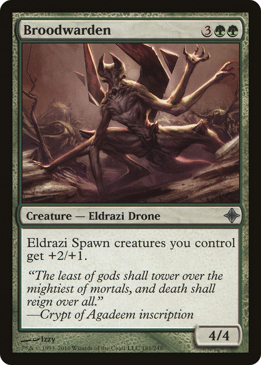 Broodwarden (ROE-181) [Rise of the Eldrazi] MTG Single Wizards of the Coast