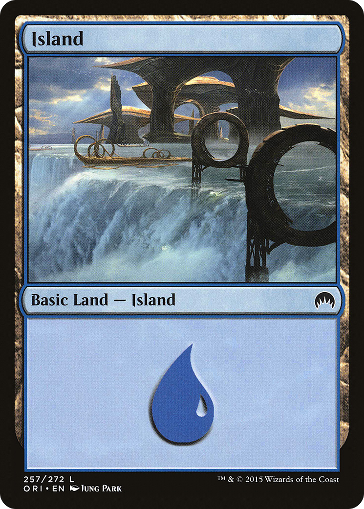 Island (ORI-257) [Magic Origins] MTG Single Wizards of the Coast