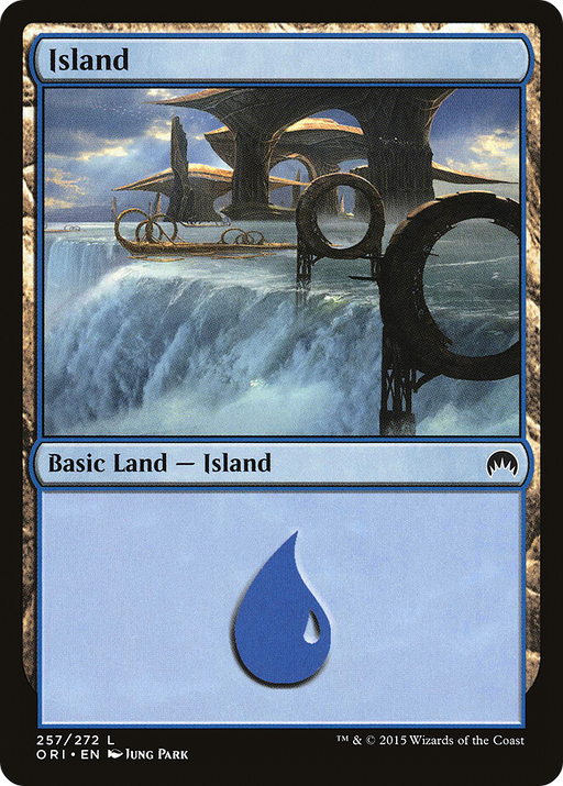 Island (ORI-257) [Magic Origins] Foil MTG Single Wizards of the Coast