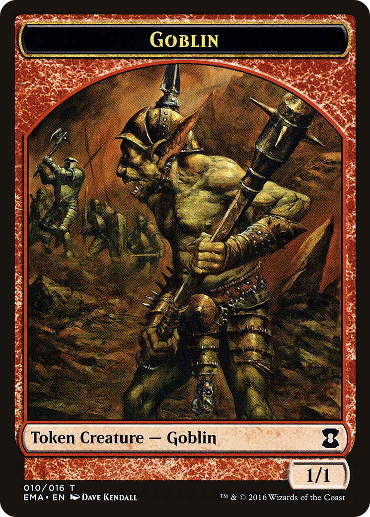 Goblin (EMA-010) [Tokens] Eternal Masters Tokens MTG Single Wizards of the Coast
