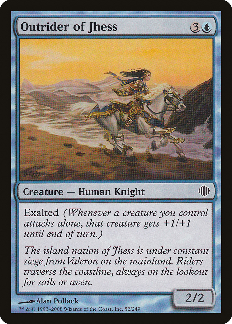 Outrider of Jhess (ALA-052) [Shards of Alara] MTG Single Wizards of the Coast
