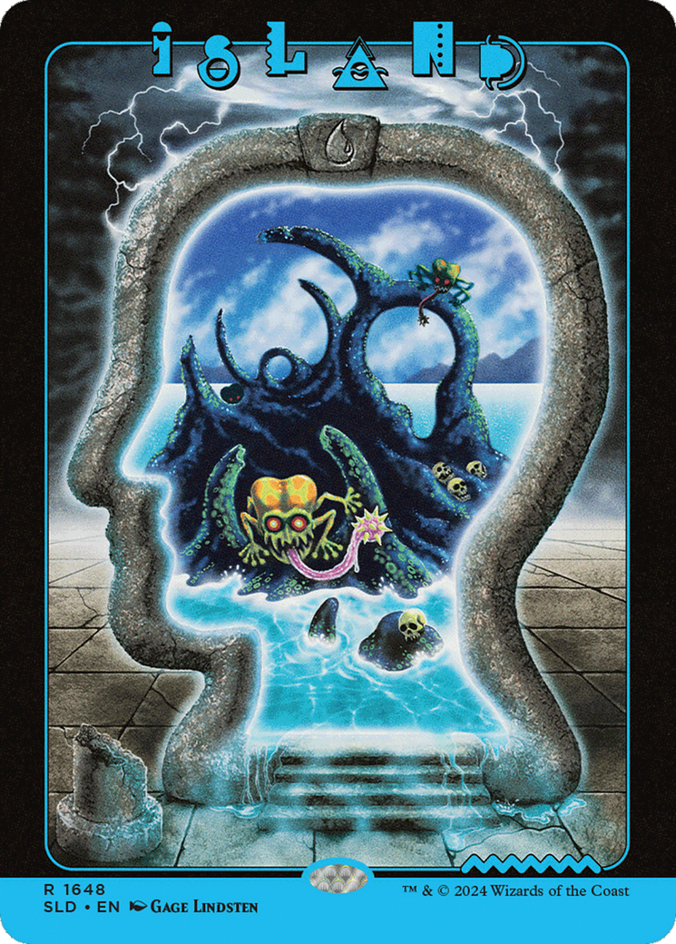 Island (SLD-1648) [Secret Lair] Drop MTG Single Wizards of the Coast