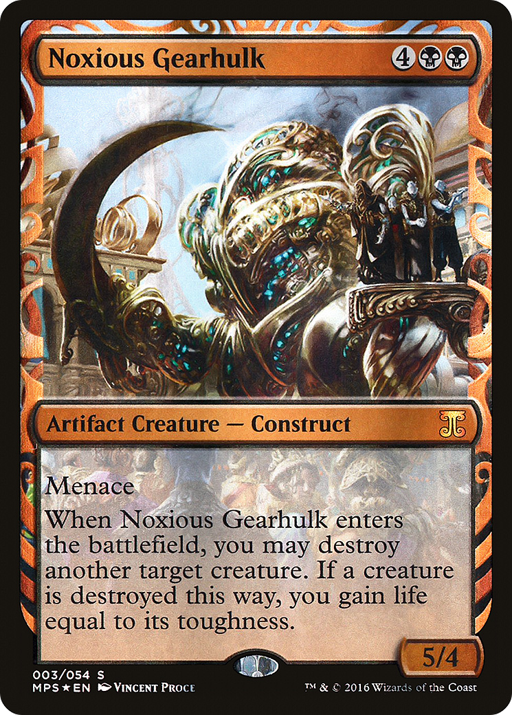 Noxious Gearhulk (MPS-003) [Kaladesh Inventions] Foil MTG Single Wizards of the Coast