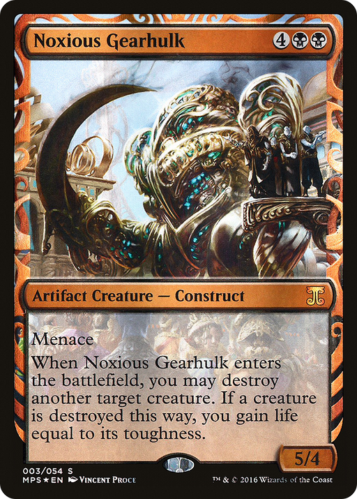 Noxious Gearhulk (MPS-003) [Kaladesh Inventions] Foil MTG Single Wizards of the Coast
