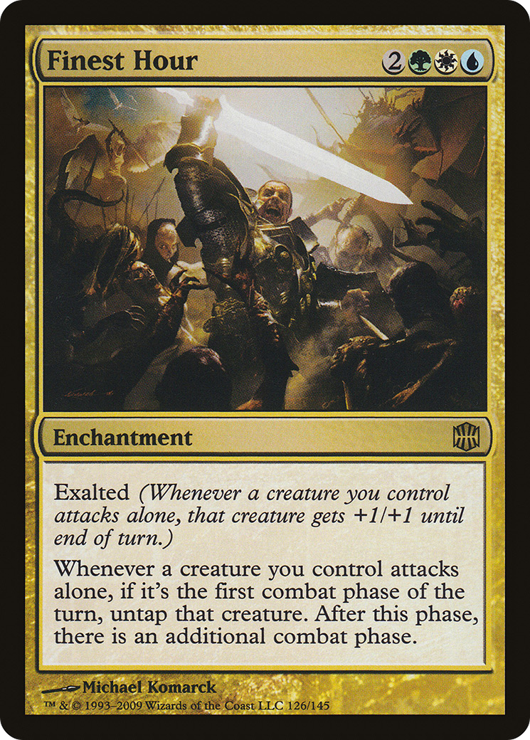 Finest Hour (ARB-126) [Alara Reborn] Foil MTG Single Wizards of the Coast