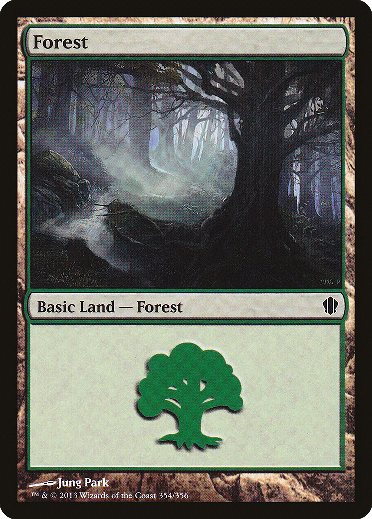 Forest (C13-354) [Commander 2013] MTG Single Wizards of the Coast
