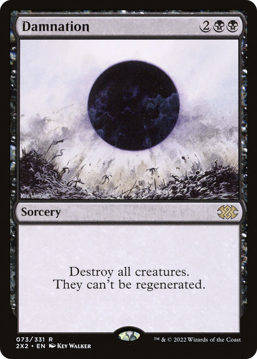 Damnation (2X2-073) [Double Masters 2022] MTG Single Wizards of the Coast