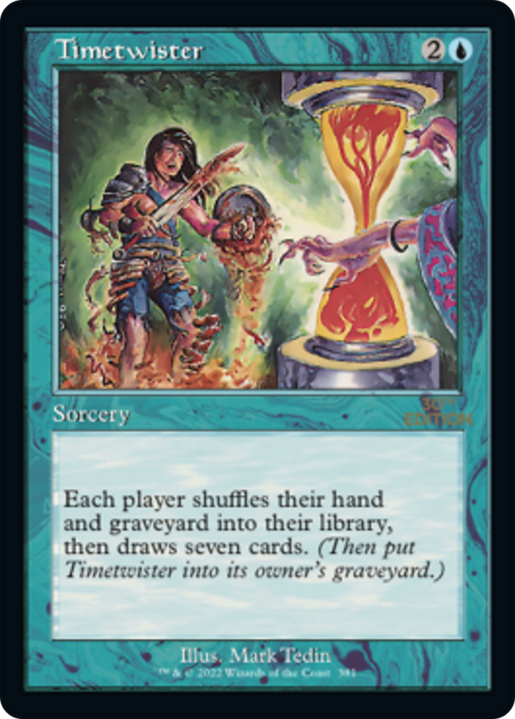 Timetwister (30A-381) [30th Anniversary Edition] MTG Single Wizards of the Coast