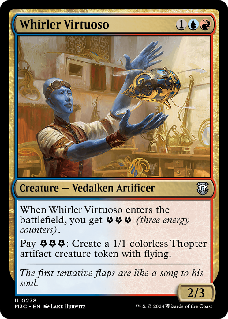 Whirler Virtuoso (M3C-278) [Modern Horizons 3 Commander] MTG Single Wizards of the Coast