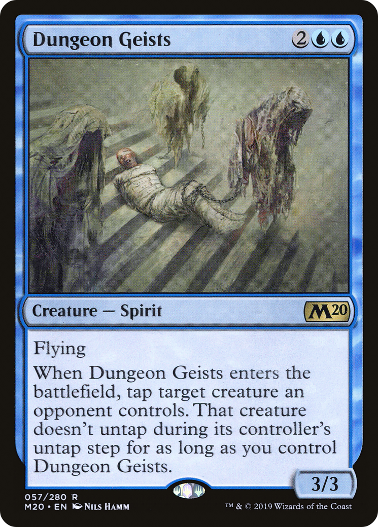 Dungeon Geists (M20-057) [Core Set 2020] Foil MTG Single Wizards of the Coast