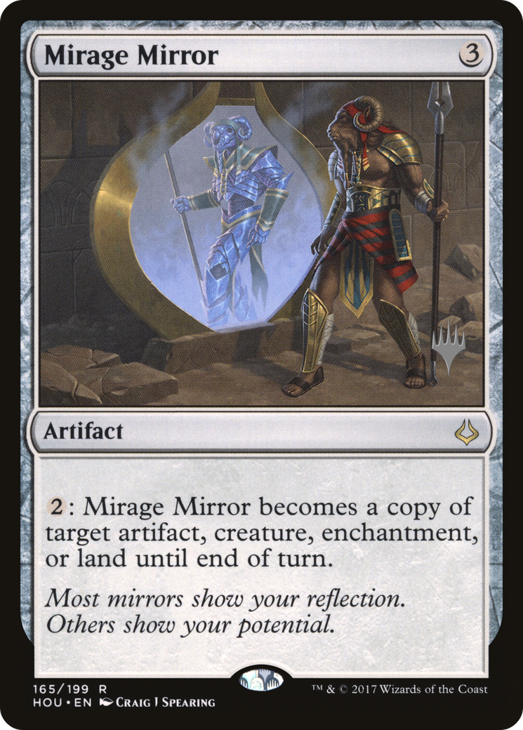 Mirage Mirror (PPTHB-165) [Hour of Devastation Promos] Foil MTG Single Wizards of the Coast