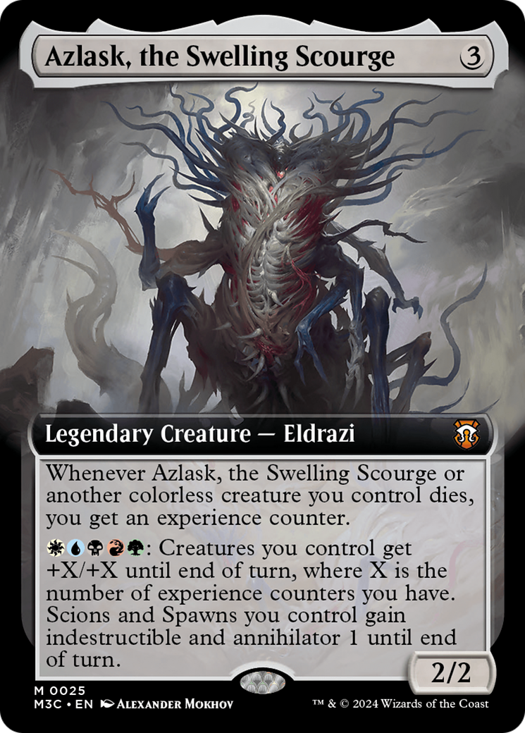 Azlask, the Swelling Scourge (M3C-025) [Modern Horizons 3 Commander] (Extended Art) MTG Single Wizards of the Coast