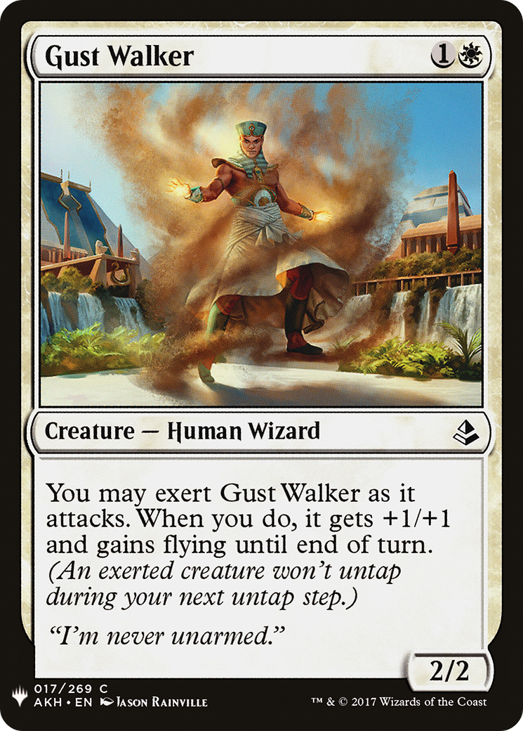 Gust Walker (LIST-AKH-17) [Mystery Booster] The List MTG Single Wizards of the Coast