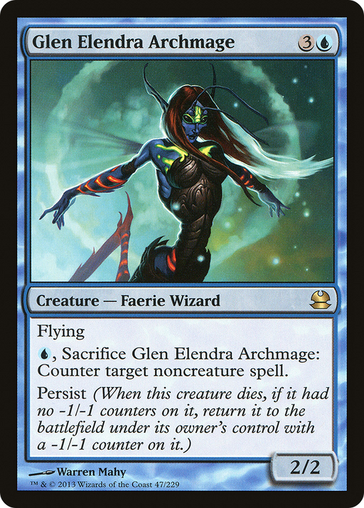 Glen Elendra Archmage (MMA-047) [Modern Masters] MTG Single Modern Masters